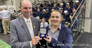 Trundle Central School's agriculture teacher's RAS Youth Medal recognition