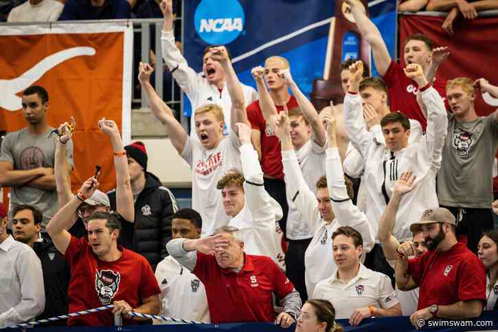 NC State Reclaims American Record In 200 Medley Relay (1:20.98) To Open Up 2024 NCAAs