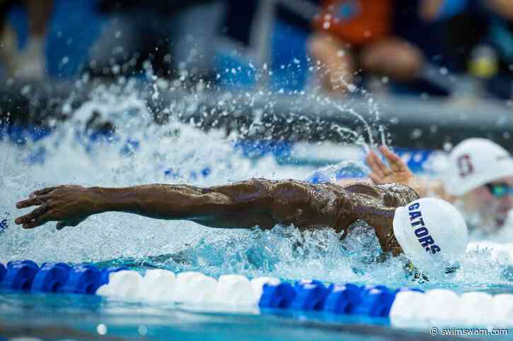 Florida Shreds NCAA Record in 200 Medley Relay with 1:20.15; Liendo Clocks 18.97 Fly Split