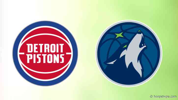 Live stream: Pistons 37, Timberwolves 40