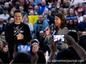 Poilievre's cross-Canada 'Axe the Tax' rally draws thousands to Edmonton's Expo Centre