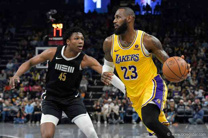 LeBron James, Rui Hachimura lead A.D.-less Lakers past Grizzlies
