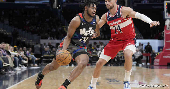 Cam Thomas scores 38 points to help Nets snap Wizards' 3-game run with overtime victory