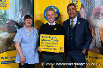 MP Nigel Evans teams up with Chris Kamara for Marie Curie