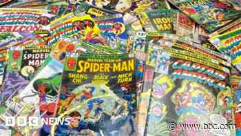 Vintage Marvel comic collection sells for £13k