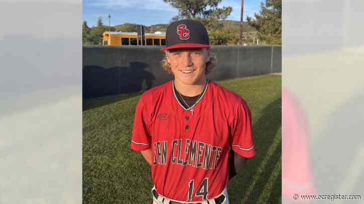 San Clemente baseball beats San Juan Hills with Mike Erspramer’s HR in 10th inning