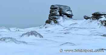 UK weather maps show 'non stop' snow next week as the white stuff falls in the West Country