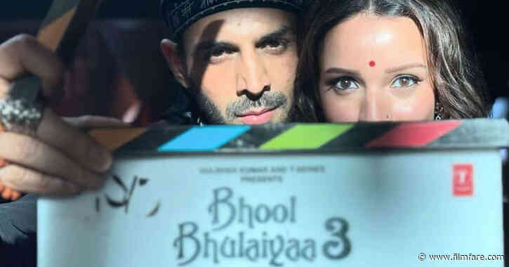 Kartik Aaryan and Triptii Dimri wrap up Bhool Bhulaiyaa 3 first schedule