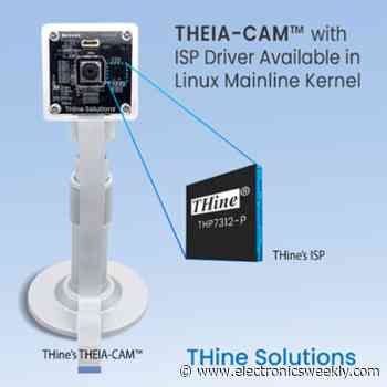 THine’s ISP THP7312 is available in the Linux mainline kernel