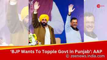 AAP Accuses `BJP Of Toppling Punjab Government` Amidst Delhi CM Kejriwal`s Arrest