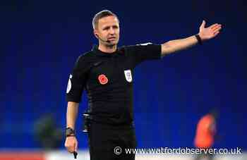 Referees for Watford's Easter games against Leeds and West Brom