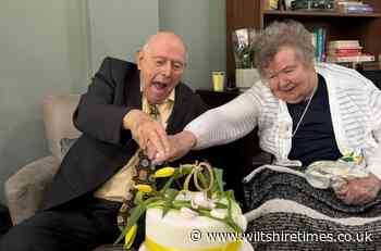 Lovebirds celebrate 70th wedding anniversary at Trowbridge care home