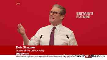 Keir Starmer boasts Labour is on track for power as he launches local election campaign - and joins Angela Rayner heaping praise on Boris Johnson's 'Levelling Up' drive