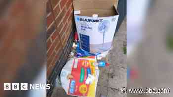Woman prosecuted after town centre fly tipping