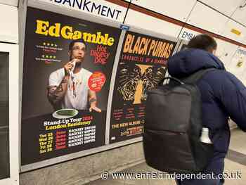 TfL remove Ed Gamble's tour poster for 'promoting obesity'