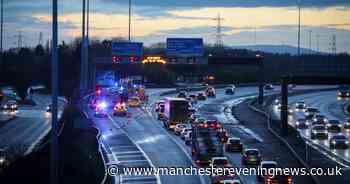 Fire crews rescue person from vehicle after M60 crash