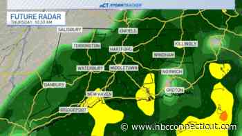 Rain for most of day Thursday; could end as wet snow for part of CT