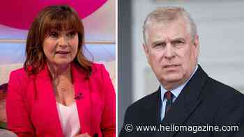 Lorraine Kelly brands Prince Andrew 'naive' over Newsnight interview