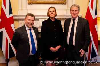 MP joined by Warrington Primary Academy Trust CEO at Downing St event