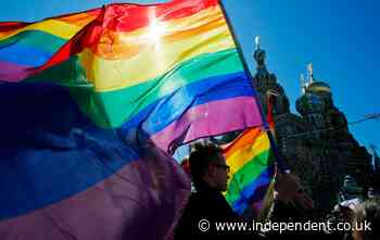 Russians arrested as Vladimir Putin launches crackdown on LGBTQ community