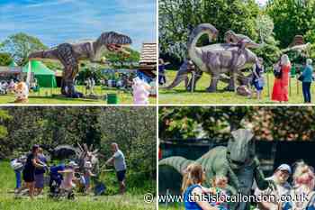 Bexley Danson Park Dinosaurs in the Park: Sneak peek