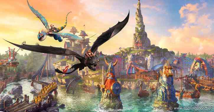 Universal Orlando Resort Details How to Train Your Dragon Isle of Berk Area