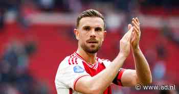 Jordan Henderson voorlopig uit de roulatie bij Ajax: Engels international mist ook Klassieker