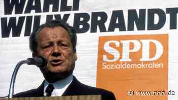 Lebensstationen von Willy Brandt im Rostocker Rathaus zu sehen