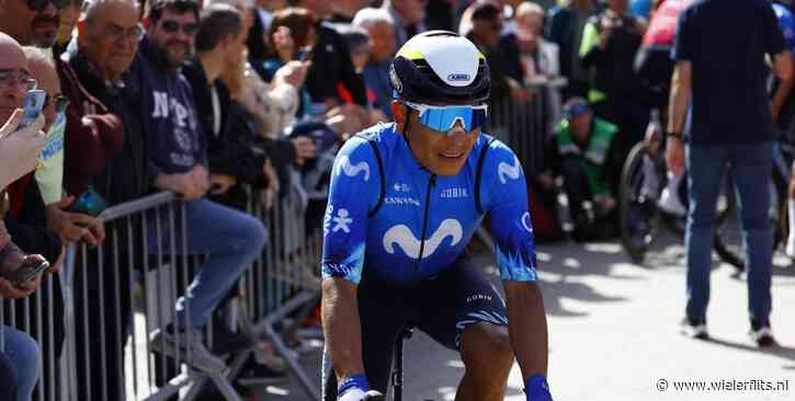Nieuwe tegenslag voor Nairo Quintana: Colombiaan niet in Ronde van het Baskenland