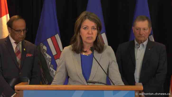 Alberta premier says she's hearing Edmonton is in rocky financial patch, offers help