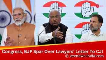 `Height Of Hypocrisy...`: Congress Hits Back At PM Over His Jibe After Lawyers` Letter To CJI