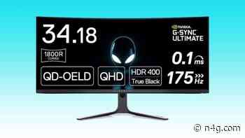 Alienware's top-tier 34" QD-OLED 0.1ms gaming monitor hit by $200 price drop ahead of Easter weekend