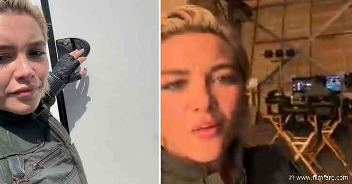 Florence Pugh drops BTS video from Thunderbolts set reveals Yelenaâs suit. Watch: