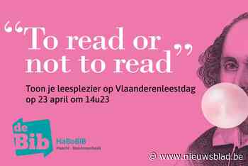 Wie leest (voor) op 23 april om 14u23?