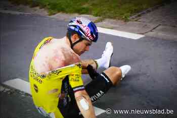 Wout van Aert is al met succes geopereerd aan gebroken borst -en sleutelbeen: “Onduidelijk wanneer hij opnieuw op de fiets zal zitten”