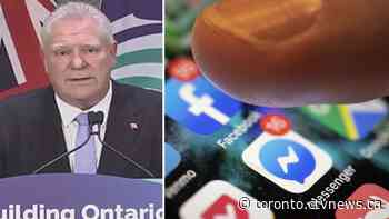 'Nonsense:' Doug Ford slams lawsuits filed by Ontario school boards against social media platforms