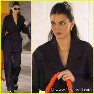 Kendall Jenner Suits Up For a Meeting In Beverly Hills