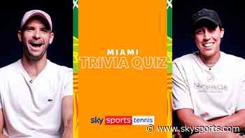 ATP and WTA players get put to the test in 'The Miami Quiz'