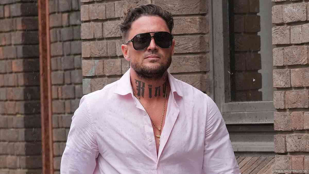 Stephen Bear protests his innocence at revenge porn confiscation hearing in women's loafers: Ex Georgia Harrison hasn't seen a penny of £400,000 payout over OnlyFans sex tape leak as Bear screams from dock, 'I'm innocent' (after being found guilty)