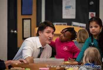 On pre-budget charm offensive, Trudeau announces plans to expand $10-a-day child care