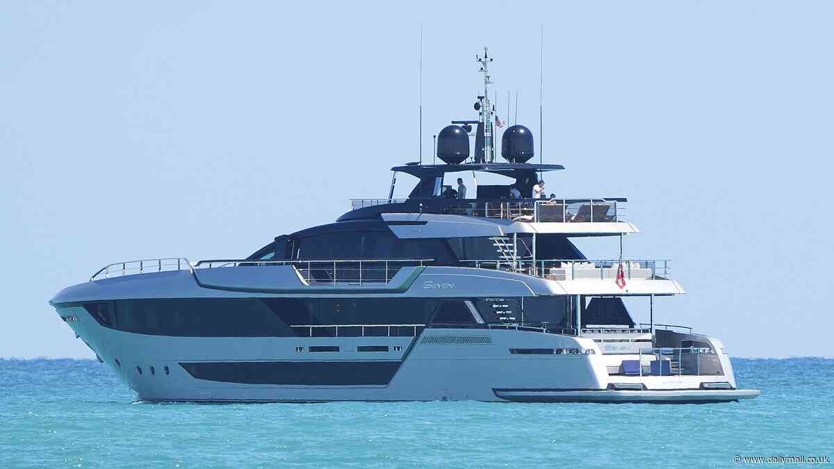Posh and decks! David Beckham upgrades £5million yacht for a £16MILLION version as former England ace sets sail in Miami