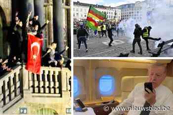 Van een Duitse motorclub tot de Turkse president: hoe Belgische rellen met Koerden worden opgepookt vanuit buitenland