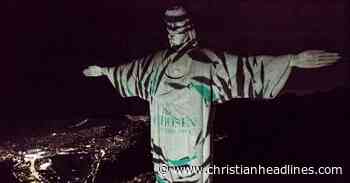 The Chosen Lights Up Brazil’s Sky with Stunning Projection on Christ the Redeemer