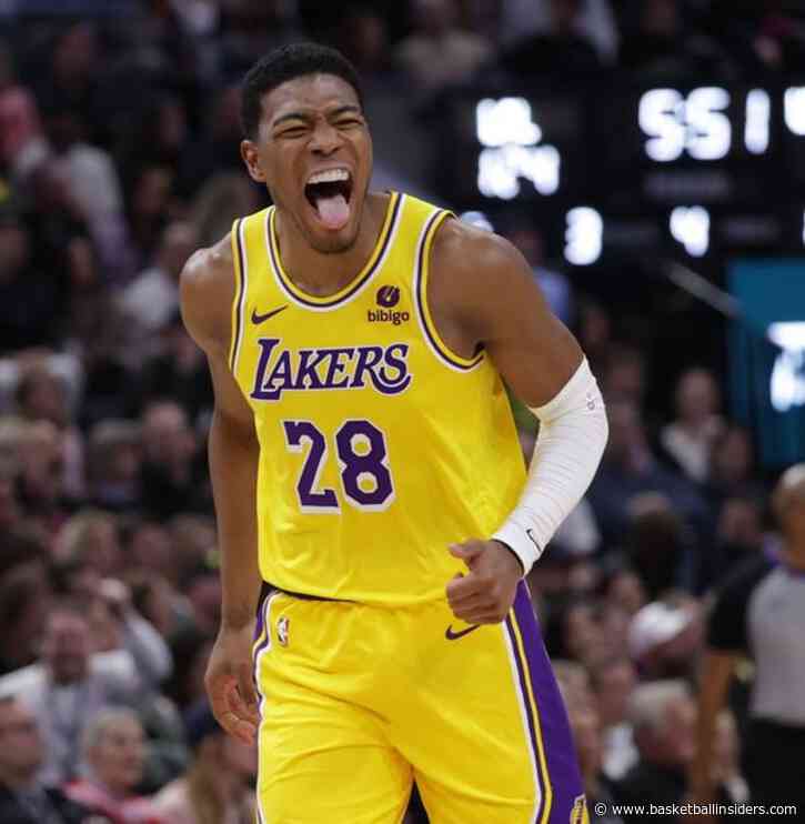 Lakers’ Rui Hachimura Records 103.6% Effective FG Percentage, 6th Highest in NBA History