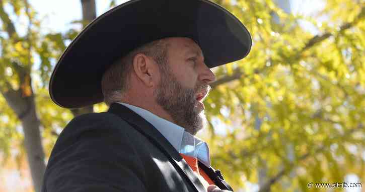 Ammon Bundy, wanted for arrest in Idaho, reportedly in Utah