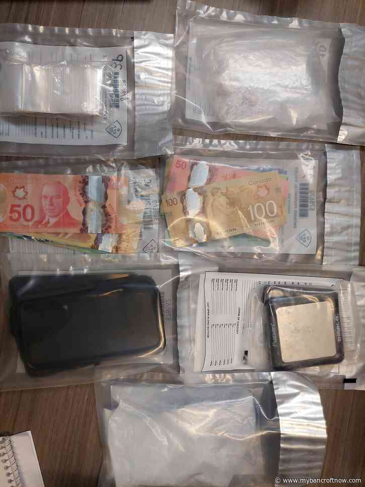 Bancroft OPP find thousands of dollars worth of fentanyl and cocaine: Arrests for firearms, drug trafficking,  and an outstanding warrant