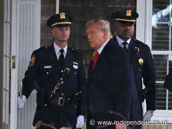 Trump attends wake of slain NYPD officer as attorneys argue for Georgia election case to be thrown out: Live