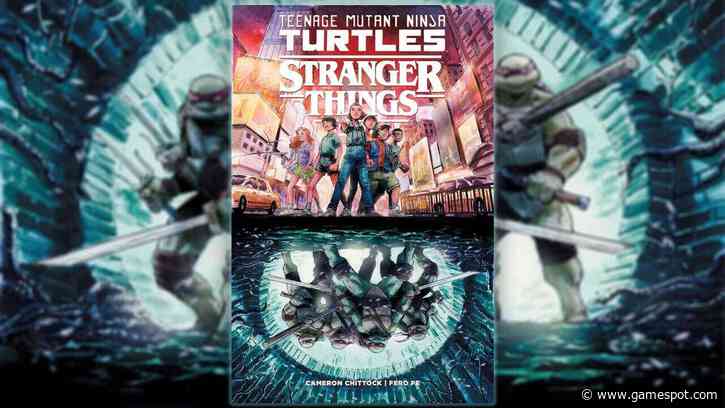 TMNT Graphic Novel Crossover With Stranger Things Gets 40% Preorder Discount