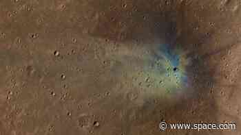 Giant Mars asteroid impact creates vast field of destruction with 2 billion craters