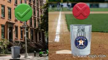 'Bring out your trash bins': Astros trolled by NYC Dept. of Sanitation